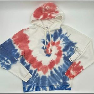 FEAT Blanket Blend Hoodie Sweatshirt USA Tie Dye